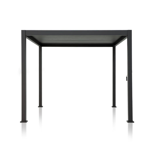 Mirador 111S Louvered Aluminum Pergola — 10 x 10 ft
